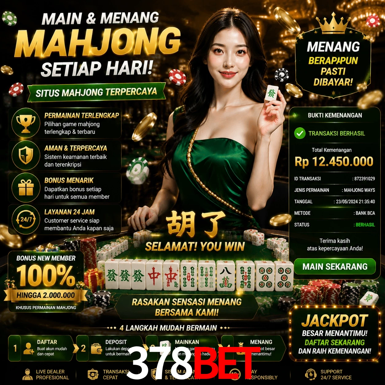 Ganhar e sacar na 378bet